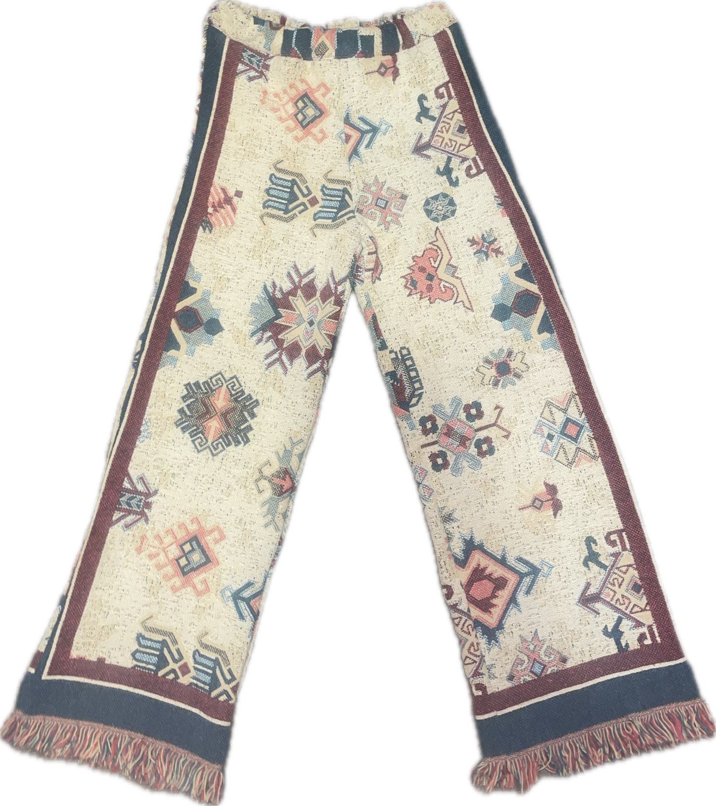 Multicolored Tapestry Pants