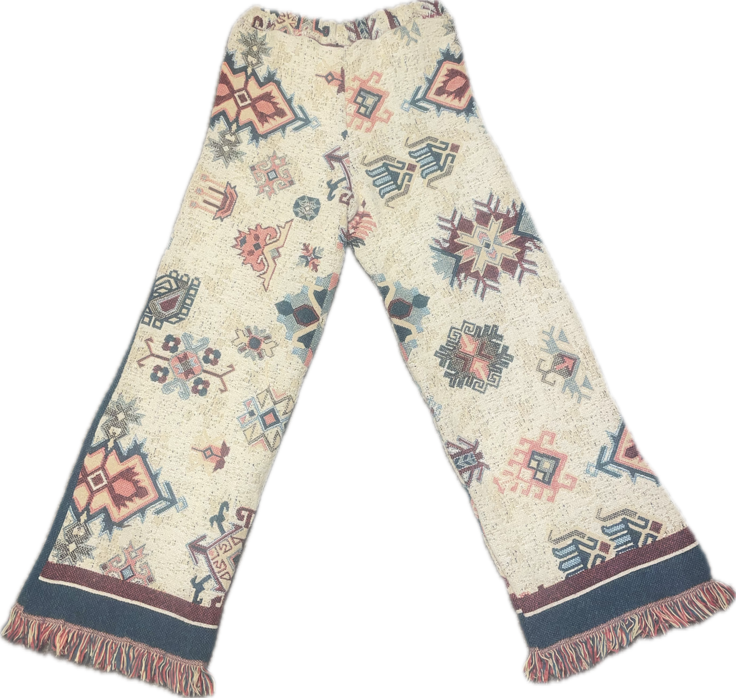 Multicolored Tapestry Pants